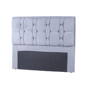 Cabeceira Verona Prolar Box Solteiro Prata
