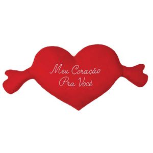 Almofada Coração Lovely Toys com Braços 65cm