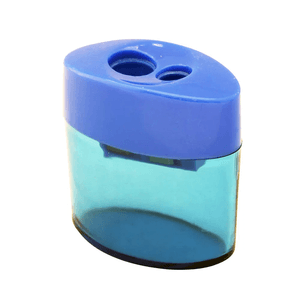 Apontador Cis 2 Furos Transparente - Sortido