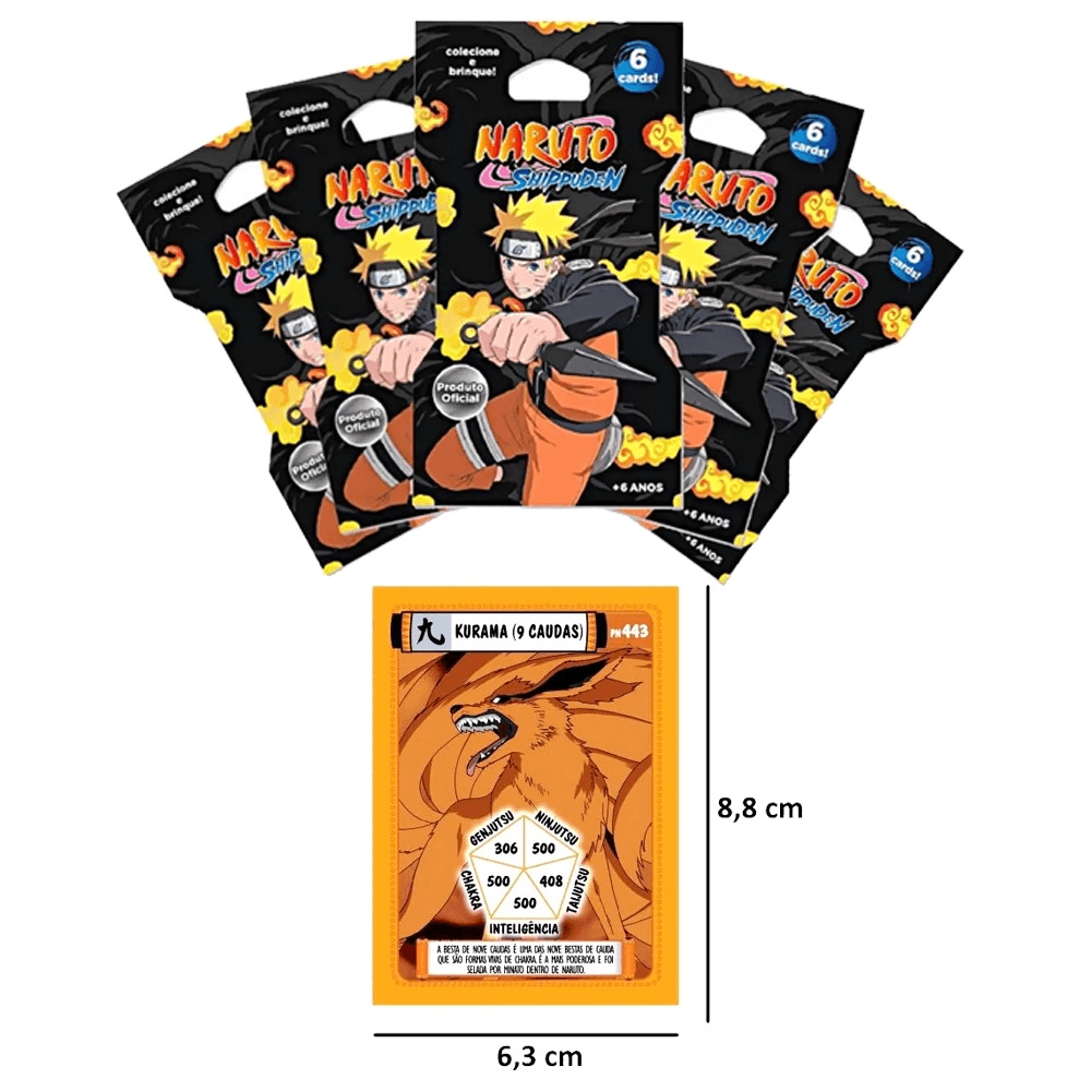 Cards Colecionáveis Naruto Shippuden Elka - 1209