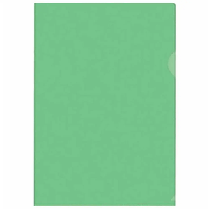 Pasta L A4 Polibras Verde