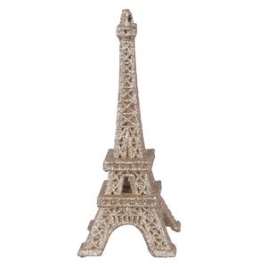 Enfeite Torre Eiffel D&A Natal para Pendurar Champanhe - 15 cm