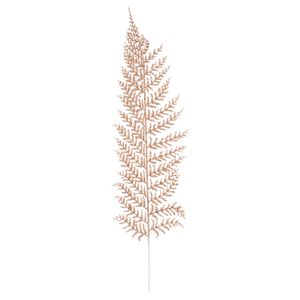 Folha Decorativa D&A com Glitter Nude - 55 cm