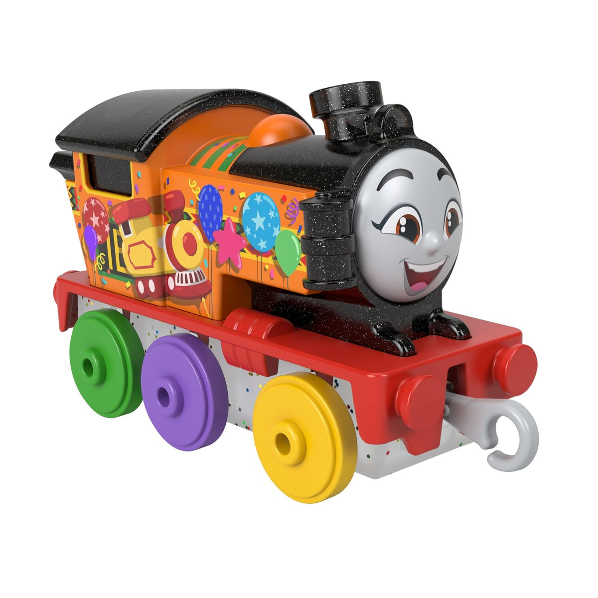 Thomas e Seus Amigos Mattel Trem Metalizado Fisher Price HFX89 Sortido