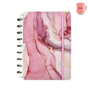 Caderno Inteligente Agatha Médio 80 Folhas - Rosa