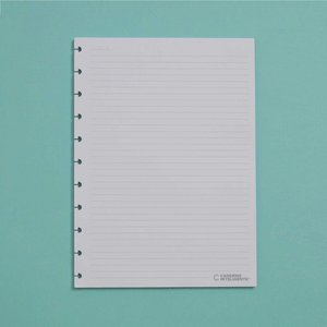 Refil Caderno Inteligente Pautado Médio 50 Folhas - Branco