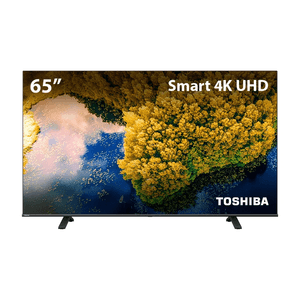 Smart Tv DLed 65'' 4K Toshiba 65C350LS VIDAA 3 HDMI 2 USB Wi-Fi Bivolt Preto - TB010M