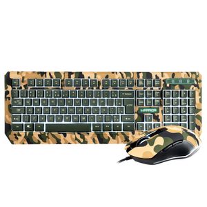 Teclado e Mouse Gamer Multilaser Army Kyler Warrior Camuflado - TC249