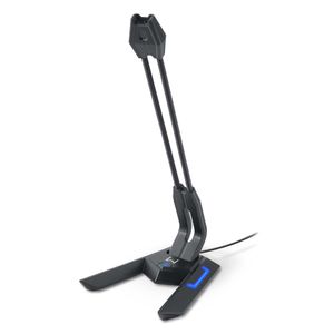 Microfone Gamer Multilaser Olier Usb Led Warrior Preto - PH255