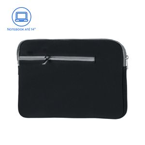 Case Multilaser Neoprene para Notebook até 14" Preta - BO207