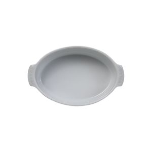 Forma Oval Germer Assar e Servir Branco - 1100 ml