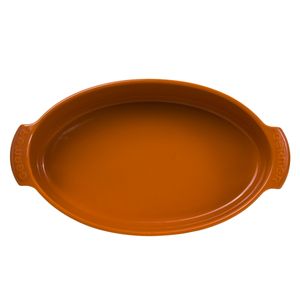 Forma Oval Germer Assar e Servir Laranja - 2900ml