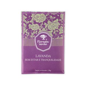 Sachê Perfumado Floresta Verde Lavanda - 25g