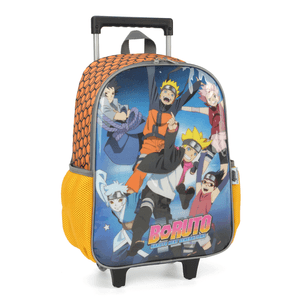 Mochila com Rodas Maxlog Boruto - Laranja