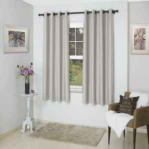 Cortina Corta Luz Bella Janela Rubi Branco 3.60m x 2.50m