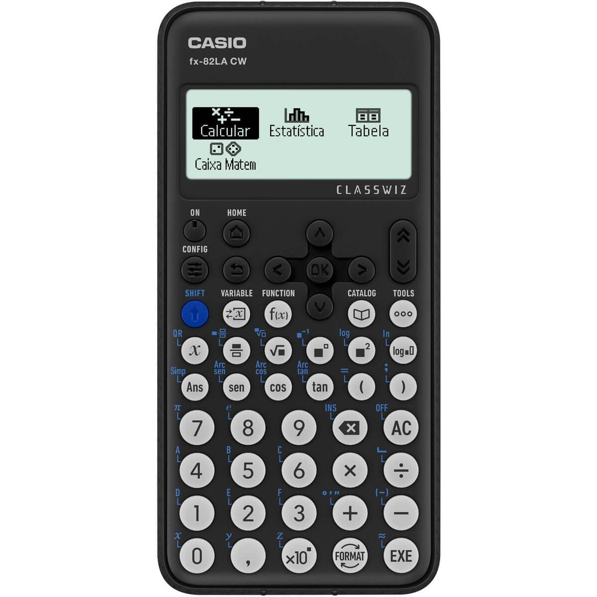 Calculadora Científica Casio Preta - FX-82LACW