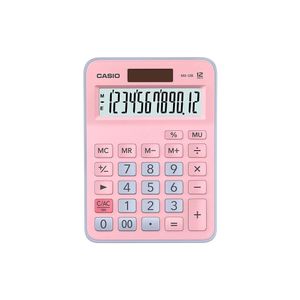 Calculadora de Mesa Casio 12 Dígitos Rosa - MX-12B-PKLB-W-DC