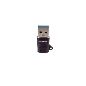 Adaptador Awei Usb 3.0 com Saída Tipo-C Preto - CL-13