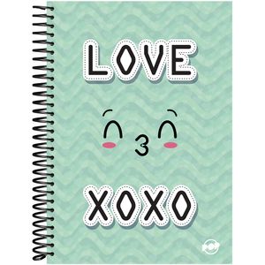 Caderno Baag Espiral Universitário Capa Dura Pop 12 Matérias 192 Folhas - Sortido