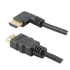 Cabo Hdmi 2.0 4K 19 Pinos Plug 90 Graus - 5+