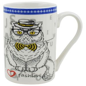 Caneca Pet Guys Dynasty Persa 320ml - Branco