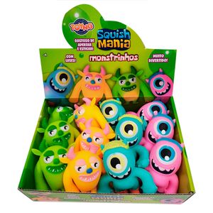 Boneco Monstrinho de Apertar com Luz - Sortido - Toyng