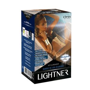 Kit Clareador Para Pelos Lightner Banho de Lua Diamond