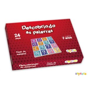 Jogo Descobrindo Palavras Sopecca - 24 Peças