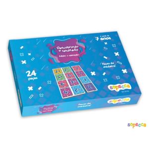 Jogo Descobrindo o Resultado Sopecca - 24 Peças