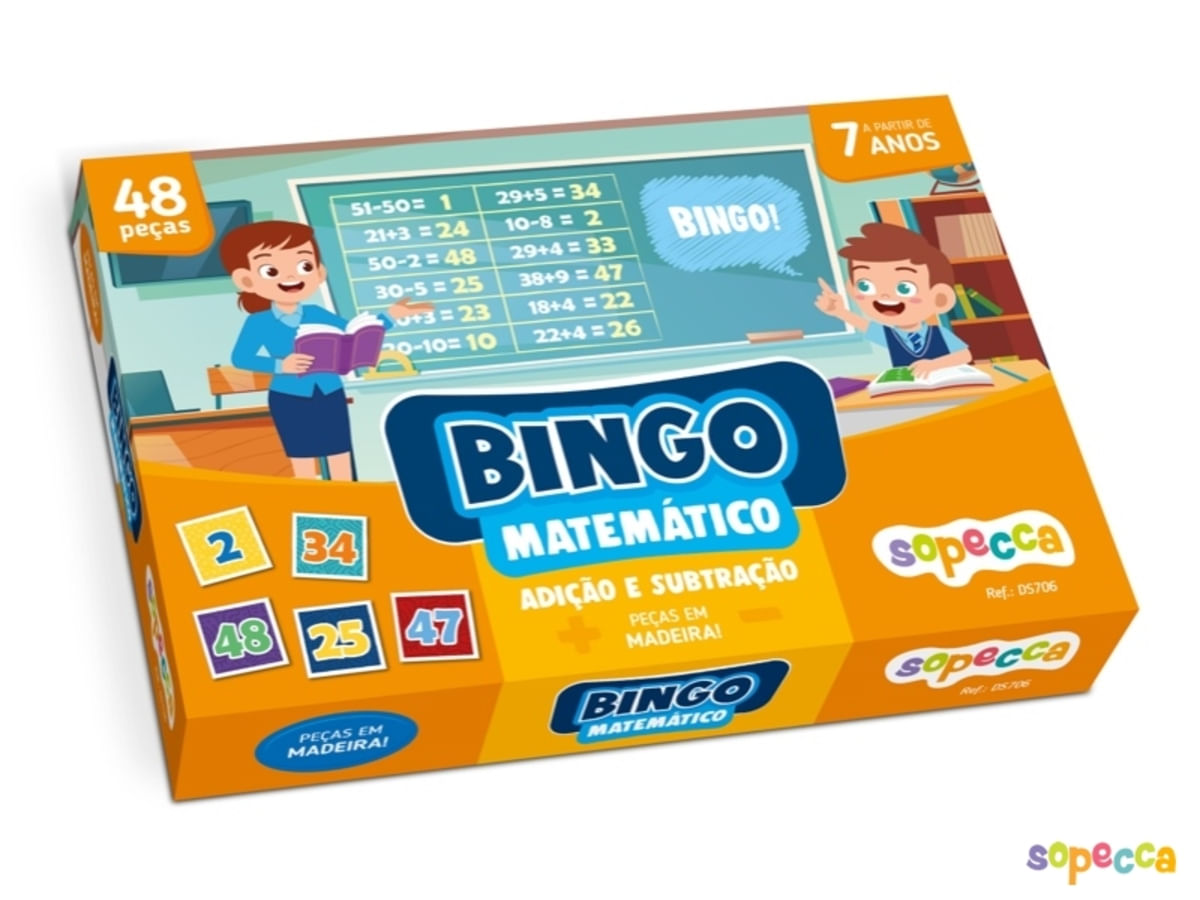 Educando com Jogos: Bingo da Adição