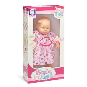 Boneca Cotiplás Sonho Azul sem Cabelo - 120 Frases *SORTIDO*