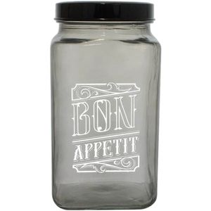 Pote Mantimento Casa Ambiente 2000ml - Preto