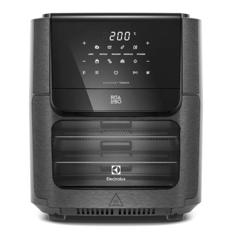 airfryer-electrolux-digital-experience-grafite-12-litros