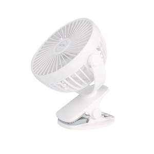 Mini Ventilador Portátil Mor Recarregável - Branco