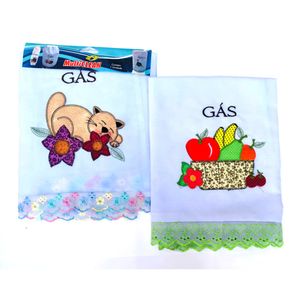 Capa de Botijão Gás Multiclean  45 cm x 95 cm - Sortido