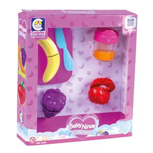 Brinquedo Cotiplás kit Frutinhas Baby Ninos