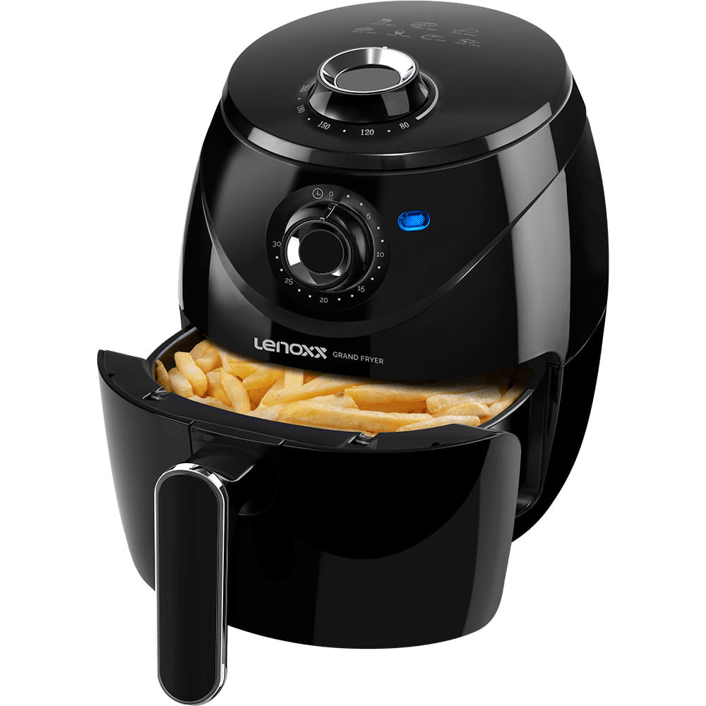 Fritadeira sem Óleo Easy Fryer Black PFR909 220V Lenoxx - lenoxx