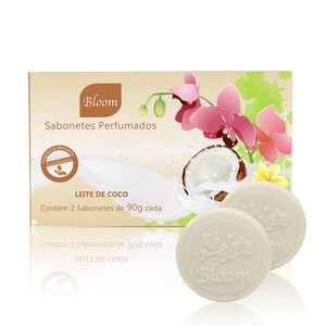 Estojo com 2 Sabonetes Bloom - Leite de Coco 90g
