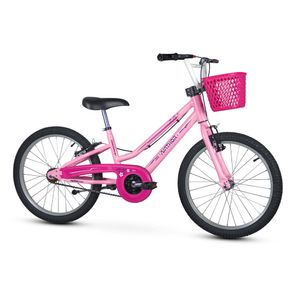 Bicicleta Infantil Nathor Bella V-brake Aro 20 - Rosa