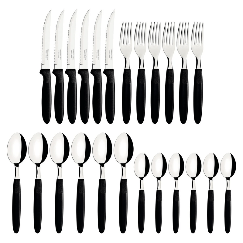 faqueiro-tramontina-ipanema-em-aco-inox-cabos-de-polipropileno-preto-e-pote-plastico-24-pecas-4