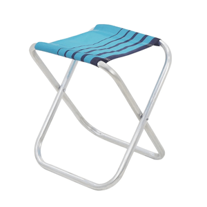 Banqueta de Praia Tramontina Fiji em Alumínio com Assento - Azul