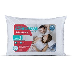 Kit com 2 Travesseiros Dueto Confortare Altenburg