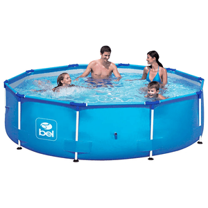 Piscina de Armação Bel Redonda 5.000 Litros - Azul