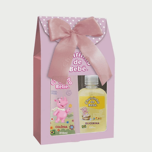 Kit Cheirinho de  Bebê Col210ml+Sab Liquido 250ml