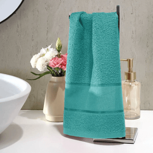 Toalha de Lavabo Döhler para Bordar Torino II Verde - 30 x 45cm