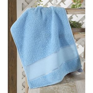 Toalha de Lavabo Döhler para Bordar Torino II Azul - 30 x 45cm