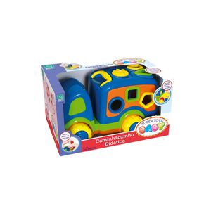 Caminhãozinho Didático Baby Super Toys