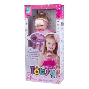 Boneca Tosty Com Cabelo Super Toys