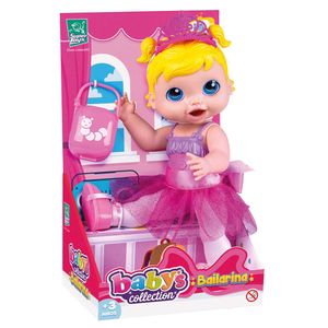 Boneca Babys Collection Bailarina Super Toys