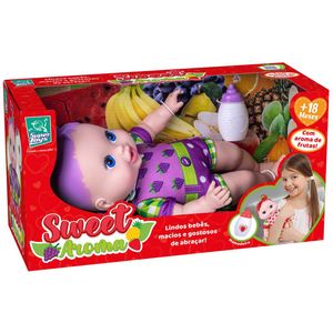 Boneca Sweet Aroma Uva Super Toys